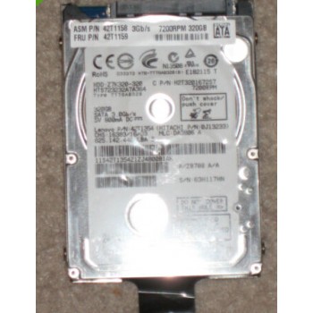 IBM 320GB 7200RPM SATA Hard Drive FRU 42T1159 42T1354 Edge e220 e220s e420 e420s refurbished