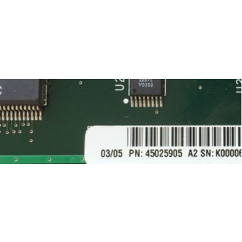 Industrial equipment board EFI Electronics Imaging card 45025905 A2 VIDEO KONICAL TAURUS 45025906 REV 41  Well Tested One Year Warranty