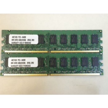 6C7429 46C7427 43X5063 4GB(2x2GB) DDR2 ECC PC2-6400 800MHz UDIMM Server Memory Ram, for x3350 x3250M2 x3200M2