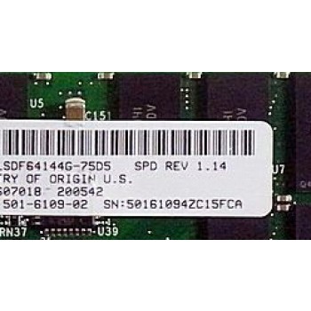 Memory for  SUN V490 V890 V1280 E2900 1G  501-6109-02 X7056A well tested working 
