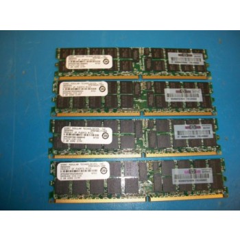 AB565A AB565AXU 8GB 4x2GB PC2-4200R DDR2 Server Memory Ram Kit, for RX2660 RX3600 RX6600 BL860C BL870C