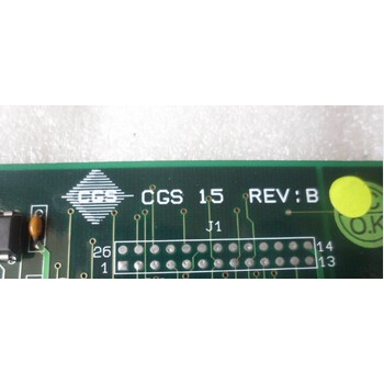 Industry board CGS 15 REV:B ISA interface 