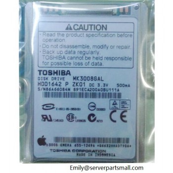 1.8" 30GB MK3008GAL 4200RPM 2M CE/ZIF/PATA Hard Disk Drive FOR LAPTOP IPOD VIDEO replace HS030GB