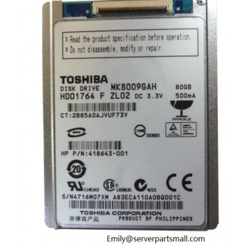 New 1.8" Mk8010gah 80GB hard driver only for iPod video 5.5th hdd 1784