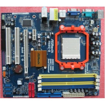 ASRock N68C-S Socket AM2 AM2+ mATX Motherboard 7025 630a DDR3 DDR2 original refurbished