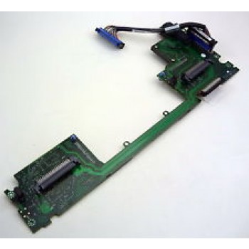 DELL POWEREDGE 1850 0U9580 SERVER SCSI BACKPLANE BOARD + RISER CABLE 0X2119 Refurbished well tested working