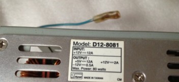 Industrial equipment Advantech Power supply MBPC-400 D12-8081