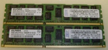 49Y1397 49Y1415 47J0136 8GB 2Rx4 DDR3 ECC REG 1333MHz PC3L-10600R Server Memory Ram Kit, for x3200M3 x3500M3 x3550M3 x3650M3