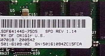 Memory for  SUN V490 V890 V1280 E2900 1G  501-6109-02 X7056A well tested working 