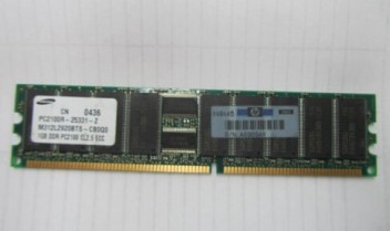 Server memory 1GB PC2100 ECC REG A6969AX FOR hp server