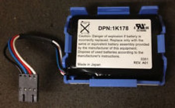Dell PowerEdge RAID Controller Battery 1K178 w/1K240 Mounting Clip 
