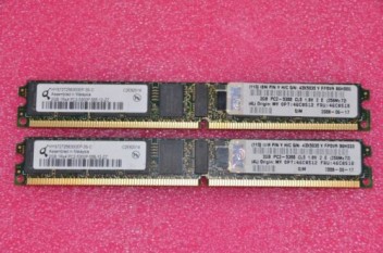 Server Memory Ram 46C0512 46C0518 4GB(2x2GB) PC2-5300 CL5 ECC DDR2 667 VLP SDRAM DIMM kits for LS22 LS42 Blade