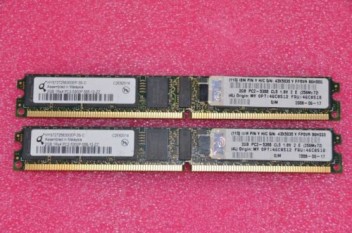Server Memory Ram 46C0512 46C0518 4GB(2x2GB) PC2-5300 CL5 ECC DDR2 667 VLP SDRAM DIMM kits for LS22 LS42 Blade
