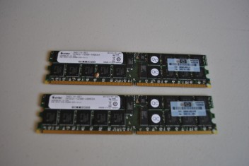 Server memory 343057-B21 345114-061 4GB (2x2GB) DDR2 ECC REG400 PC2-3200R 345114-061 for DL370G4 DL380G3 DL380G4 DL570G3 DL580G3