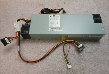 Dell W5916 PowerEdge 750 280W power supply with SATA cable refurbished
