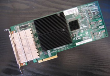 PMC SIERRA PM8003 SCC REV 3.0 HCS-1041 for netapp 111-00341+B0 X2065A R6 HBA Copper PCIe SAS 4 Port QSFP