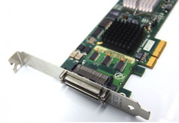 SCSI Card- AH627-60002 AH627A 445009-002 PCI-E U320 SCSI Card refurbished