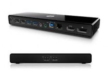 HP H1L08AA 3005pr Universal Docking USB 3.0-Ports Replicator 