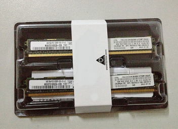 4Original 6C0513 46C0519 43X5036 8GB (2x4GB) BladeCenter HS12 PC2-5300 DDR2-667 240-pin Registered ECC LP DIMM MEMORY KIT, in stock.