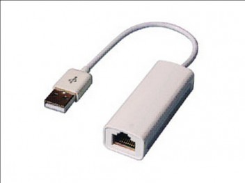 USB to RJ45 Network Adapter Ethernet USB 2.0 Lan Network Card RJ45 Adapter 100Mbps For Laptop PC MAC OS Support - High Quality