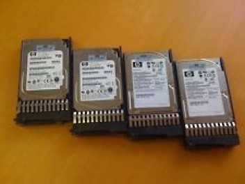 HP 2.5" SAS 72GB DP 10k Hot-Plug Hard Drive 384842-B21, 389346-001