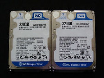 NEW Western Digital Scorpio Blue WD3200BEVT 320GB 5400RPM SATA Laptop Hard Drive