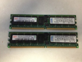 Server memory ram kit 30R5145 30R5146 73P4792 8GB(2x4GB) DDR2 ECC REG400 PC2-3200R, for x226 x346 x366