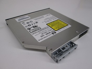 652235-B21 12.7mm Slim SATA DVD RW JackBlack Optical Drive, with 1 cable