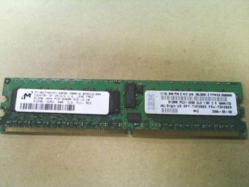  Server memory 73P2869 512MB DDR2 ECC REG400 PC2-3200R DIMM RAM, for X225 X226 X236 X336 X345 X346