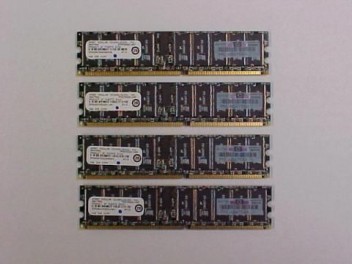 AB475A AB475-69001 AB475AX 16GB kit (4x4GB) PC2100 DDR SDRAM 266MHz Registered DIMM Memory for RP4410 RP4440 RP3440 RX4640