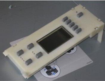 Front panel assembly C6072-60175 C6074-60398 DesignJet 1050C 1055CM plotter parts 