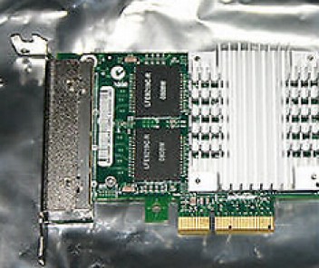  Array card for AD339-60001 AD339A  PCI-E 4-PORT 1000BASE-T LOW Profile well tested working 