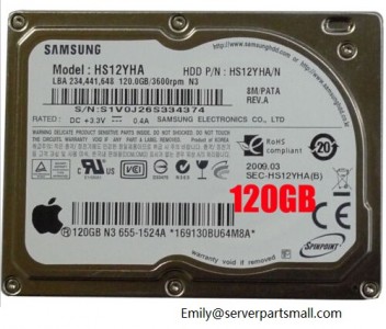 NEW 1.8" CE ZIF PATA 120GB HS12YHA For Ipod Classic 6th 7th Gen Hard Disk Drive MACBOOK air A1237 Replace mk1231gal MK1634GAL