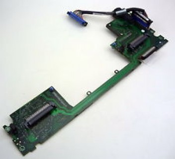 DELL POWEREDGE 1850 0U9580 SERVER SCSI BACKPLANE BOARD + RISER CABLE 0X2119 Refurbished well tested working