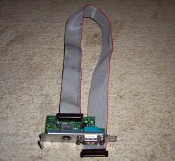 Y9001 T4444 N3563 for Serial Port PS2 Add In Card with cable well tested working