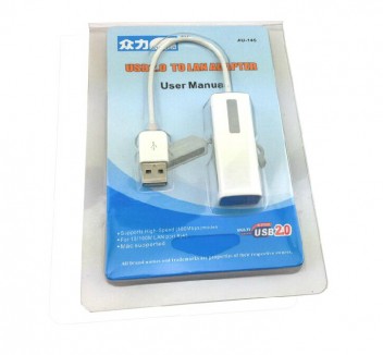 USB to LAN Network Adapter Ethernet USB 2.0 wireless Adapter For Laptop PC MAC OS Support - High Quality