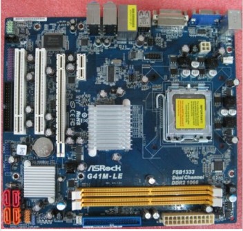 ASRock G41M-LE LGA 775/Socket T Intel mATX Motherboard G41 ICH7 original refurbished