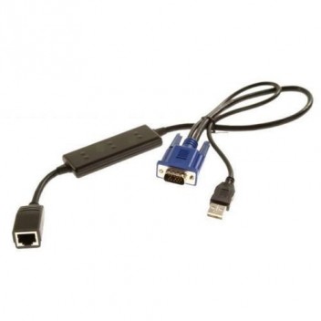 DELL 09CKJ5 K5GRD 9CKJ5 USB KVM Switch POD SIP Module Cable 2161DS 2160AS