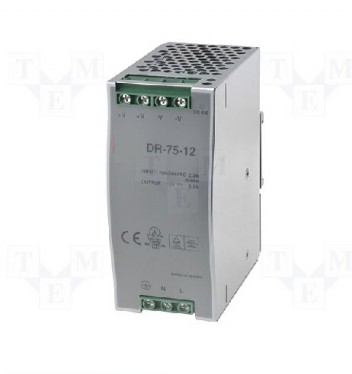 DR-75-12 for Factory directly Rohs CE approved DIN rail style power supply refurbished