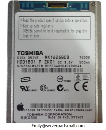 NEW 1.8" MINICE 160GB mk1626gcb hard driver ONLY for iPod classic 6th 6gen 160GB thick 820-2168-A replacement hs161jq