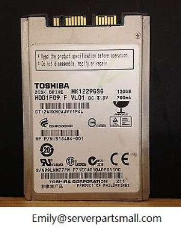 NEW MK1229GSG 120GB 1.8" MicroSata HDD for Hp 2530P 2730P 2740P for Thinkpad x300 x301 T400s T410s replace HS122JF mk1629gsg