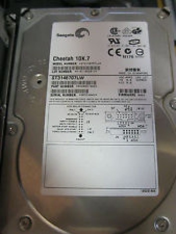 Seagate 146GB Hard Drive 3.5" 10K U320 68pin SCSI HDD (ST3146707LW)