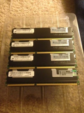 Server memory ram 500658-B21 501534-001 4GB 2Rx4 PC3-10600R DDR3 REG 1333, for DL380G6,DL380G7