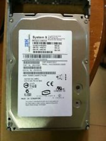 IBM 600GB SAS 15K RPM 3.5" HARD DISK HDD HARD DRIVE 44W2244 44W2245