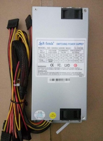 1U SD-3400U Power Supply 300W -400W Original used condition ,well tested with three months warranty