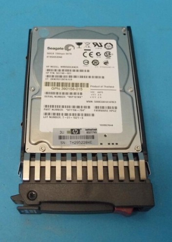 507750-B21 508035-001 500GB 3G 7.2k rpm Hot-Plug SFF 2.5" SATA Hard Drive for DL380G6,DL380G7,DL360G7 