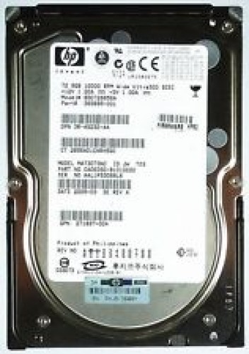 HP 365695-001 72.8GB 10K 80Pin 3.5 SCSI U320 Hard Driv HDD BD0728856A 271837-004