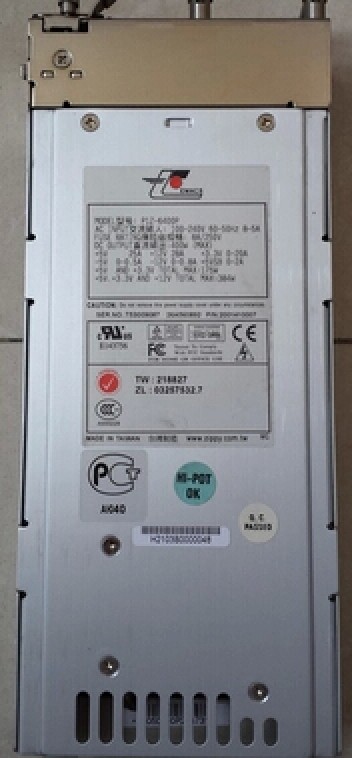 Power supply for P1Z-6400P 400W well tested working 